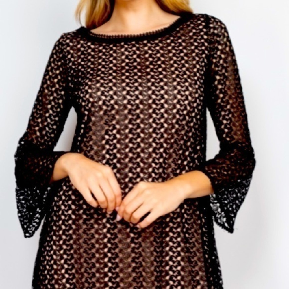 Little Black lace lined dress - Picture 5 of 17